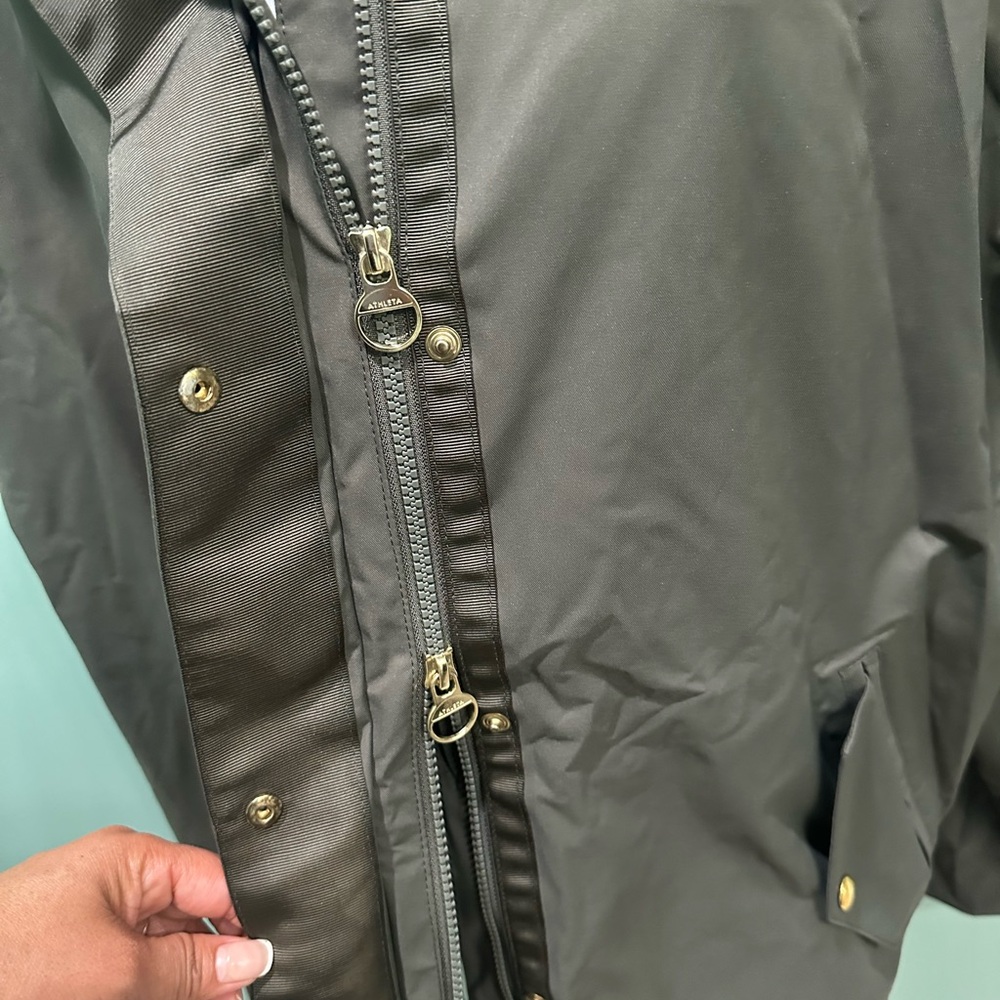 Athleta Dark Brown Utility Jacket - image 2